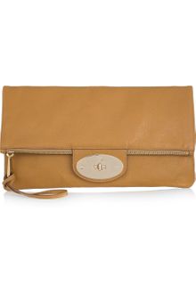 Mulberry Oversized Postmans Lock Leather Clutch - Lyst