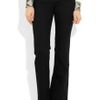 Theory Sinell Seed Stretch Cottontwill Wideleg Pants in Black - Lyst
