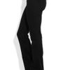Theory Sinell Seed Stretch Cottontwill Wideleg Pants in Black - Lyst