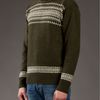 Ymc Patterned Sweater in Green for Men - Lyst