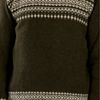 Ymc Patterned Sweater in Green for Men - Lyst