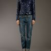 Add Quilted Jacket in Blue - Lyst