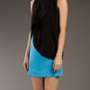 Balenciaga Vintage Sleeveless Dress in Blue (black) - Lyst