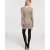 Bcbgmaxazria Hope Crewneck Dress with Long Sleeves in Purple (gravel) - Lyst