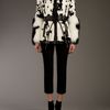 Burberry Prorsum Fox Fur Jacket in Black - Lyst