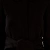 Chloé Belted Jacket in Black - Lyst