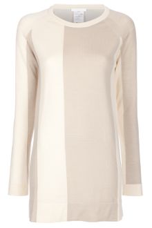 Chloé Two-tone Wool Top - Lyst