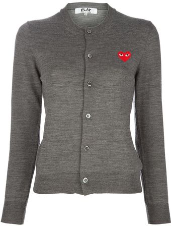 Comme Des Garçons V-neck Cardigan - Lyst