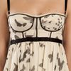 D&g Printed Silk Dress in Beige (cream) - Lyst