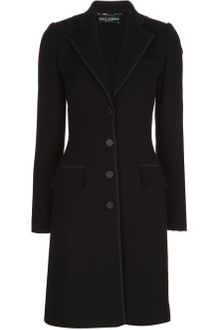 Dolce & Gabbana Single Breasted Coat - Lyst