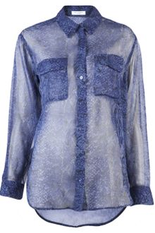Equipment Signature Silk Shirt - Lyst