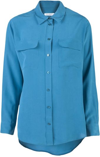 Equipment Signature Silk Shirt - Lyst