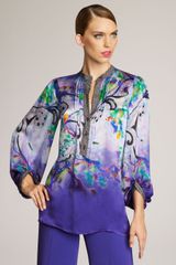 Etro Painterly Paisley Blouse