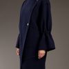 Fendi Oversized Coat in Blue - Lyst