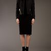 Gucci Belt Detail Jacket in Black - Lyst