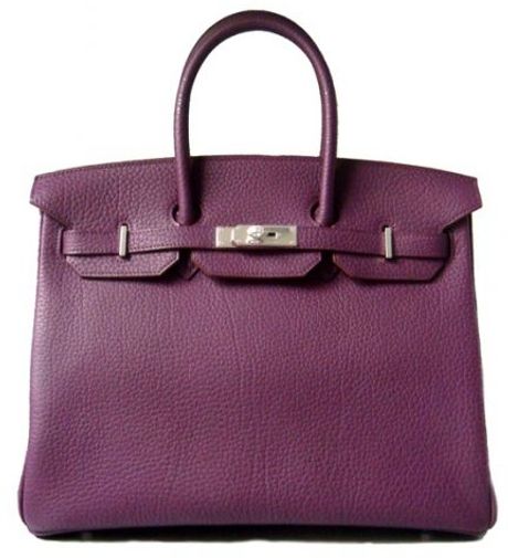 Hermes 35cm Cassis Fjord Birkin in Purple - Lyst