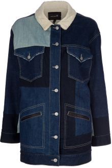 Isabel Marant Denim Patch Jacket - Lyst