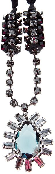 Lanvin Ribbon Necklace - Lyst