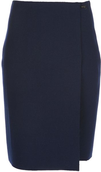 Lanvin Skirt in Blue - Lyst