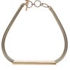 Lanvin Tubular Necklace in Gold - Lyst