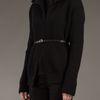 Maison Martin Margiela Belted Jacket in Black - Lyst