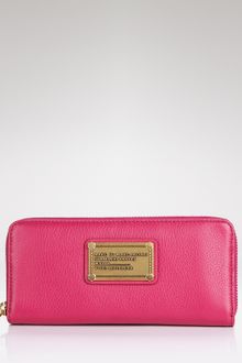 Marc By Marc Jacobs Classic Q Slim Zip Wallet - Lyst