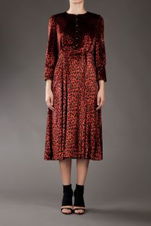 Marc By Marc Jacobs Leopard Print Dress - Lyst