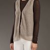 Mes Demoiselles Lenny Gilet in Beige - Lyst