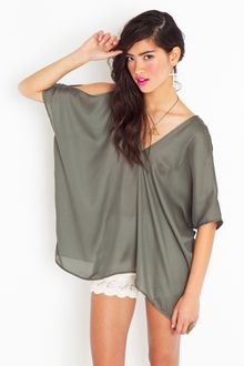 Nasty Gal Sadie Cutout Top - Lyst