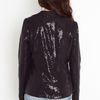 Nasty Gal Sequin Tuxedo Blazer in Black - Lyst
