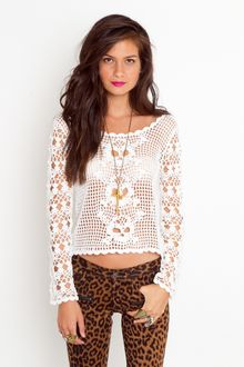 Nasty Gal Poison Crochet Knit - Lyst