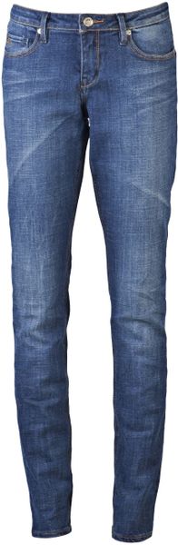 Quiksilver Lorne Skinny Jean in Blue (tan) - Lyst