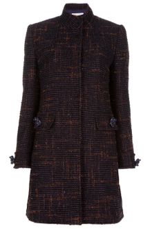 RED Valentino Tweed Coat - Lyst