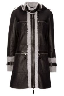 rizal Shearling Coat - Lyst