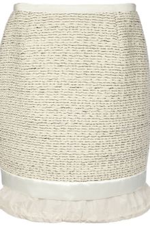 Sacai Two Layer Skirt - Lyst