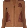See By Chloé Knitted Cardigan in Brown - Lyst