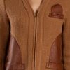 See By Chloé Knitted Cardigan in Brown - Lyst