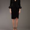 Valentino Wool Jacket in Black - Lyst
