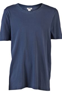 Acne Wide Neck T-shirt - Lyst