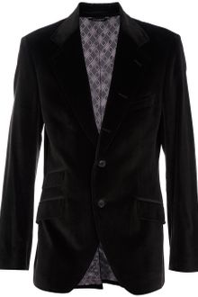 Dolce & Gabbana Velvet Blazer - Lyst