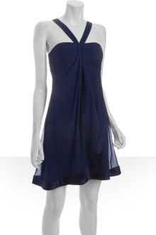 Hoaglund New York Night Sky Silk Chiffon Cocktail Dress - Lyst