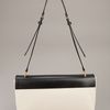 Lanvin Leather Shoulder Bag in Black (white) - Lyst
