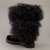 Moncler Sport Lamb Skin Fur Boot in Black - Lyst