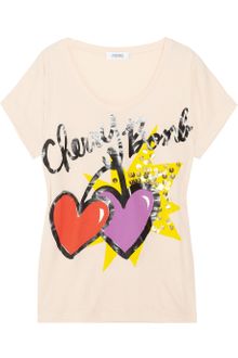Sonia By Sonia Rykiel Printed Cotton-jersey T-shirt - Lyst