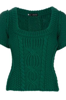 DSquared2 Chunky Knit Top - Lyst