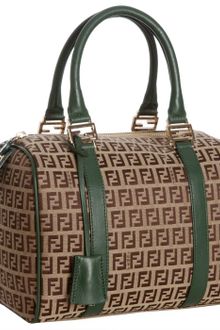 Fendi Zucchino Forever Top Handle Bag - Lyst