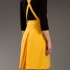 Labour Of Love High Waisted Skirt in Yellow - Lyst