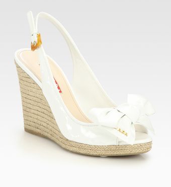  Patent Leather Slingback Espadrille Wedge Sandals 