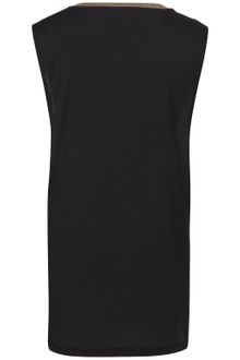 Topshop Burn Out Cross Tank - Lyst