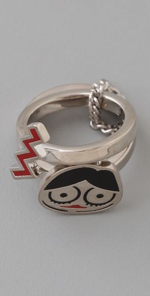 Marc By Marc Jacobs Miss Marc Harem Ring Set - Lyst